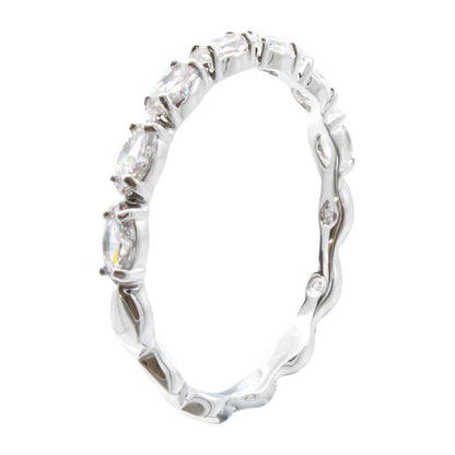 Swarovski Vittore Silver Ring Size 55 5374121