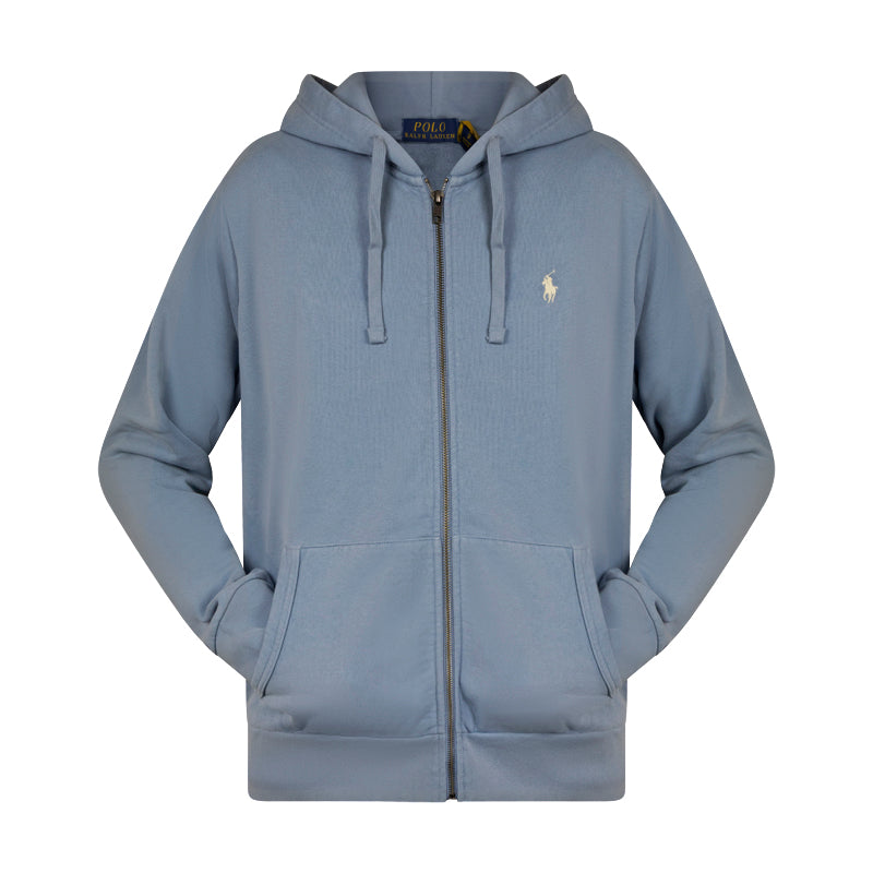 Ralph Lauren Polo Zip-Up Hoodie Blue