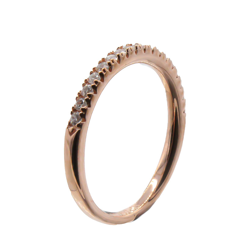 Sif Jakobs Rose Gold Ring R289-cz(RG)/54