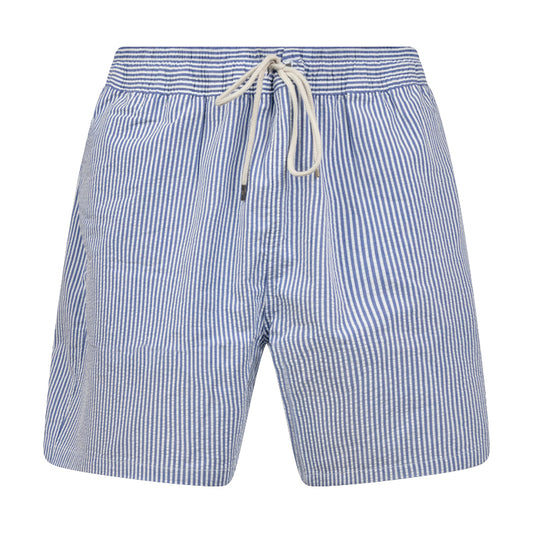 Ralph Lauren Polo Traveller Swim Shorts Blue & White Men's