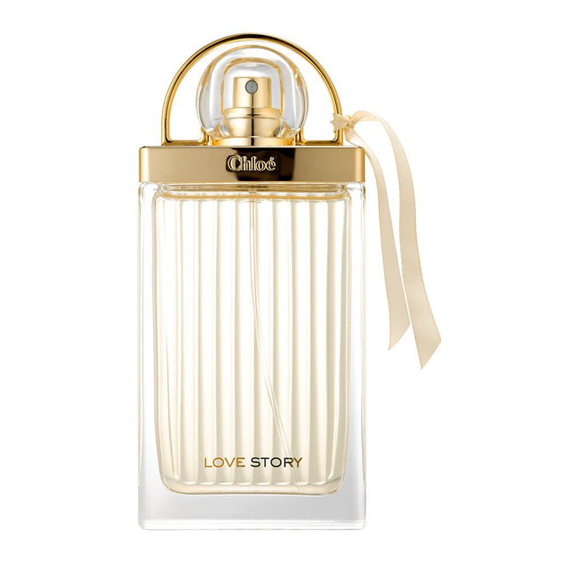 Chloe Love Story 75ml Eau De Parfum bottle on white background