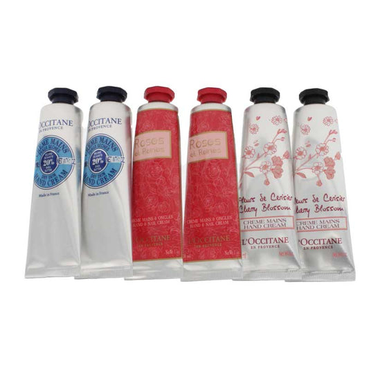 L'Occitane Best Of Provence Hand Cream Collection Set of 6 x 30ml 
