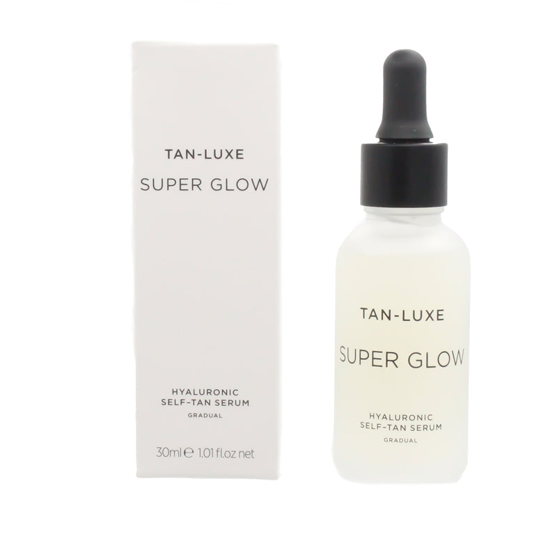 Tan-Luxe Super Glow Hyaluronic Self Tan Serum 30ml (Blemished Box)