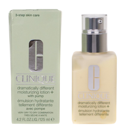 Clinique Dramatically Different Lotion 125ml With Pump Very Dry - Dry Combination Skin Types 1, 2