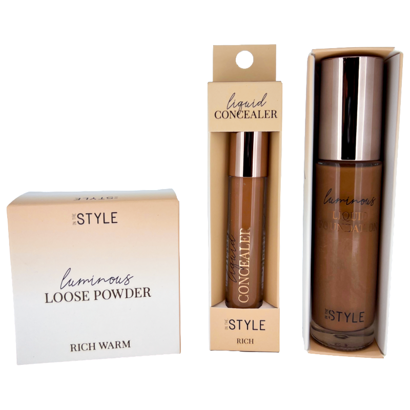 3 Piece Makeup Gift Set by In The Style - Shade Rich