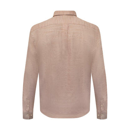 Fynch-Hatton Textile Men's Long Sleeve Shirt Orient Red 