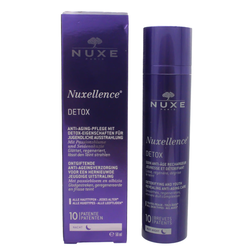 Nuxe Nuxellence Detox Detoxifying and Anti-Ageing Night Care 50ml