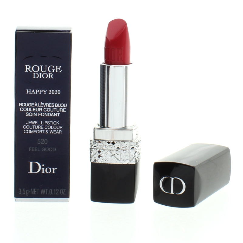 Dior Rouge Dior Happy 2020 Jewel lipstick Couture Colour Comfort & Wear 520 Feel Good