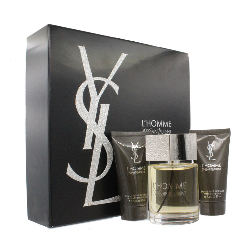 YSL L'Homme Eau De Toilette 100ml Gift Set (Blemished Box)