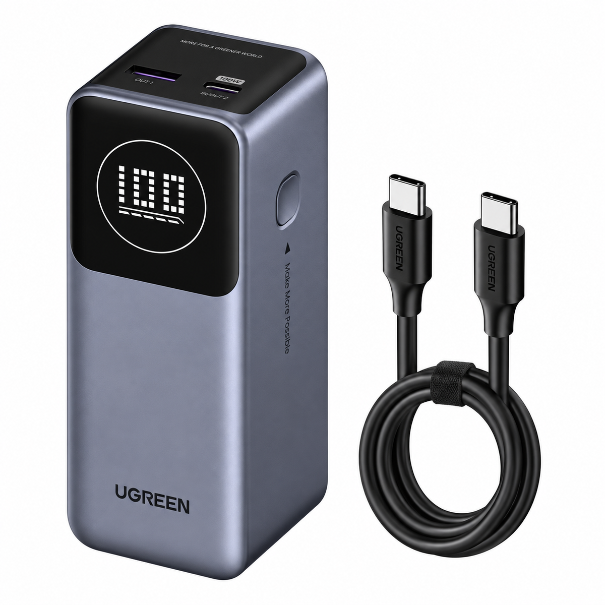 Ugreen Nexode 12000mAh Fast Charging Power Bank 100W (Blemished Box)