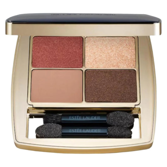 Estée Lauder Pure Color Envy Luxe Eyeshadow Quad 07 Boho Rose product only on a white background