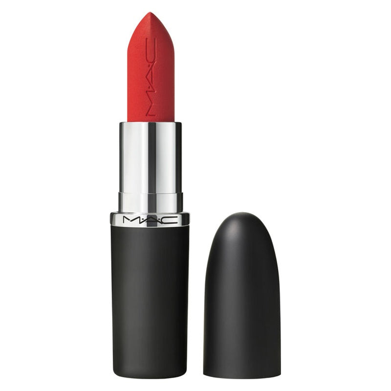 MAC MACximal Silky Matte Lipstick 674 No Coral-ation on a white background