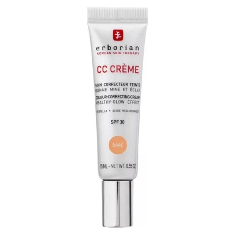 Erborian CC Crème Colour-Correcting Cream Doré 15ml on a white background