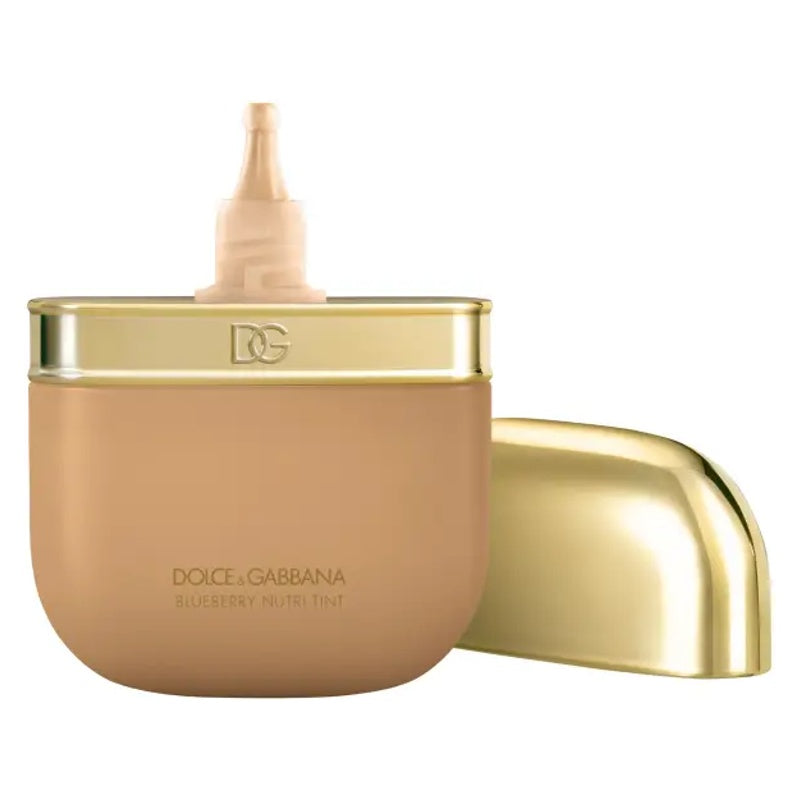 Dolce & Gabbana Blueberry Nutri-Tint 16N Light Medium on a white background