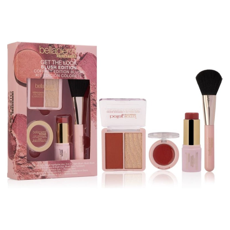 Bellapierre Get The Look Blush Edition Suede contents and packaging