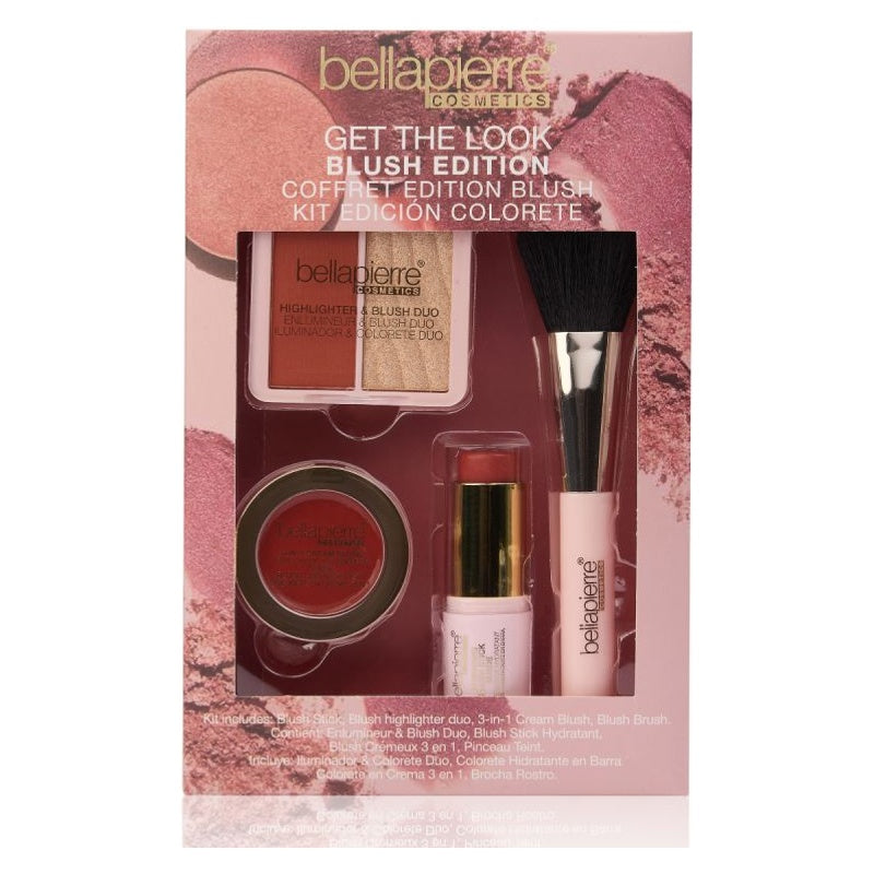 Bellapierre Get The Look Blush Edition Suede gift box