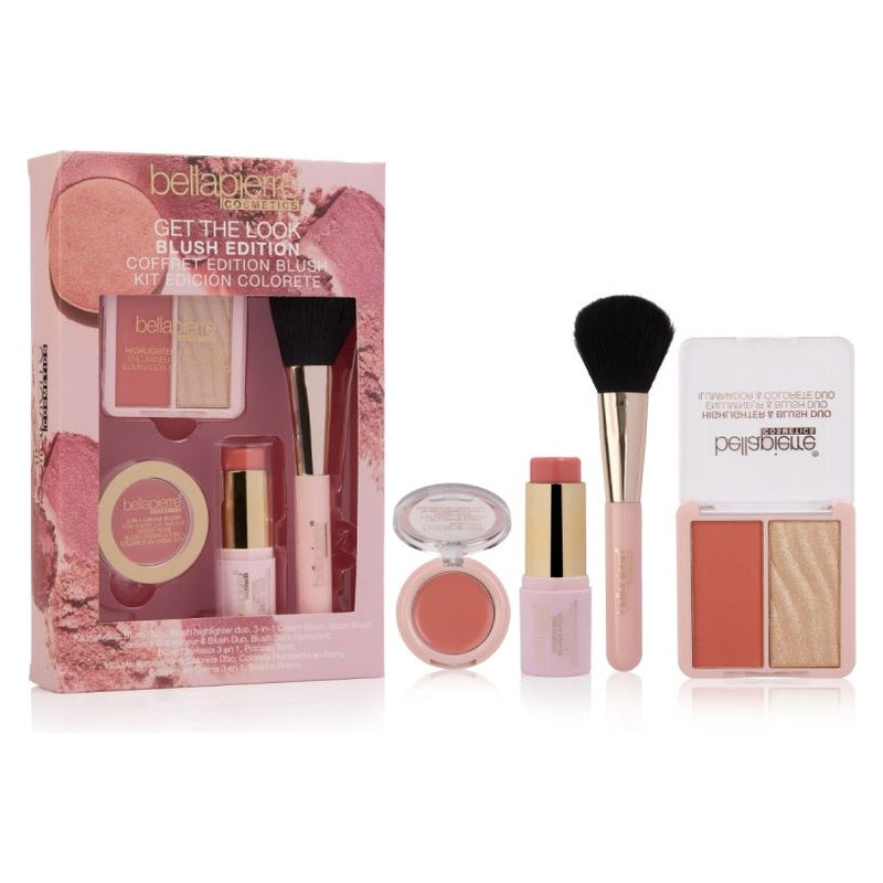Bellapierre Get The Look Blush Edition Desert Rose contents and packaging
