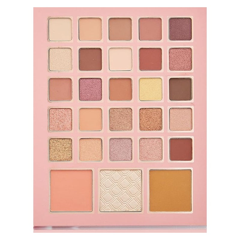 Bellapierre Satin Rose eyeshadow and face colour close-up