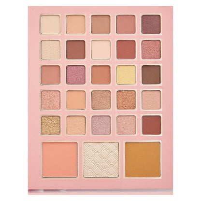 Bellapierre Satin Rose eyeshadow and face colour close-up