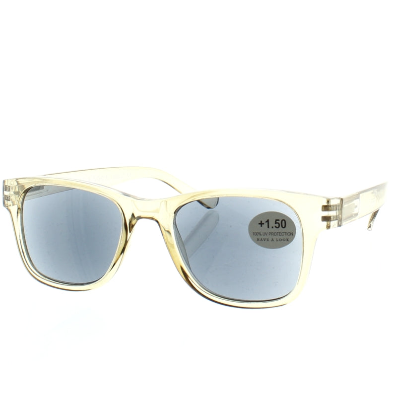 Have A Look Type B Olive and City Horn Sunglasses +1.50