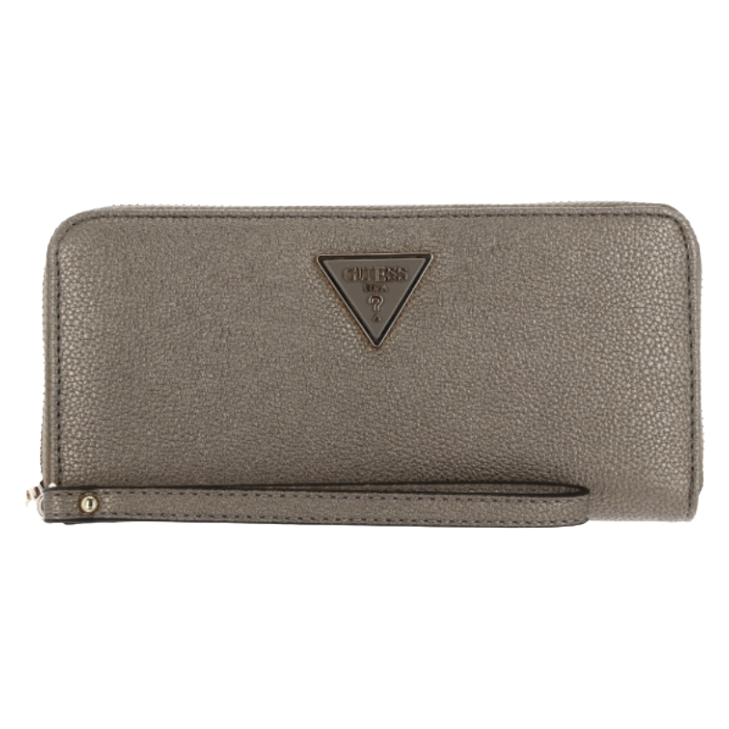 Guess Meridian Large Wallet Pewter Women's BG877846 