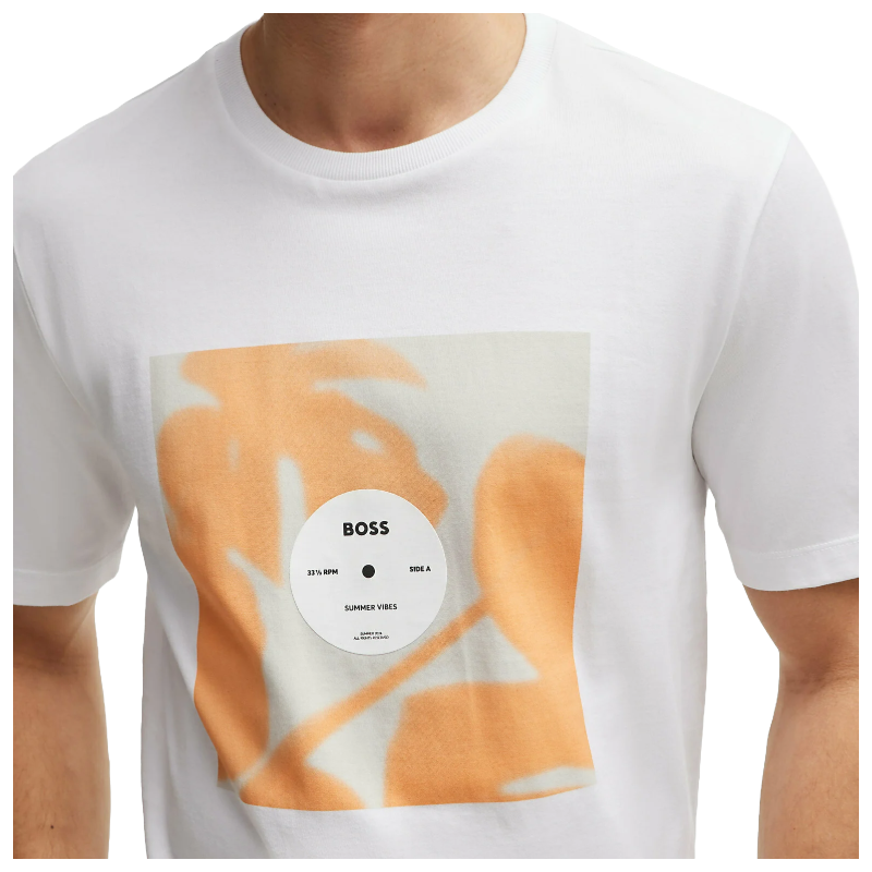 Hugo Boss Tiburt 388 Men's T-Shirt White