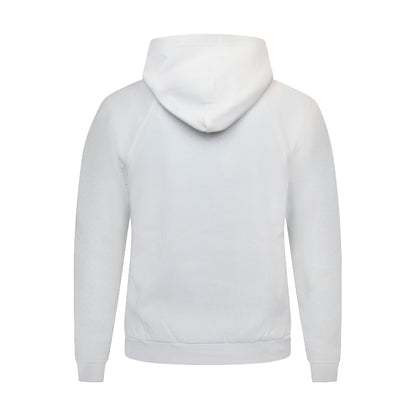  Ralph Lauren Polo Womens White Fleece Pullover Hoodie