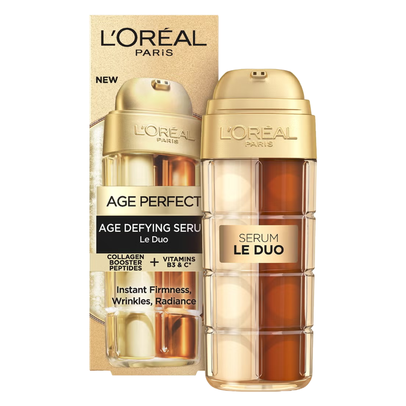 L'Oreal Age Perfect Age Defying Serum Le Duo 30ml (Blemished Box)