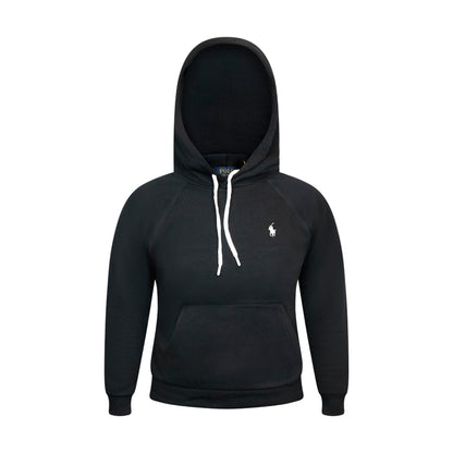 Ralph Lauren Women's Black Hoodie | Timeless Comfort