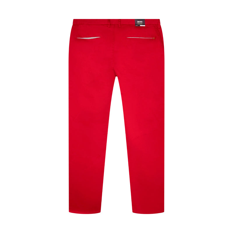 Hugo Boss Rogan W Slim Fit Stretch Red Trousers UK 58 XXXL