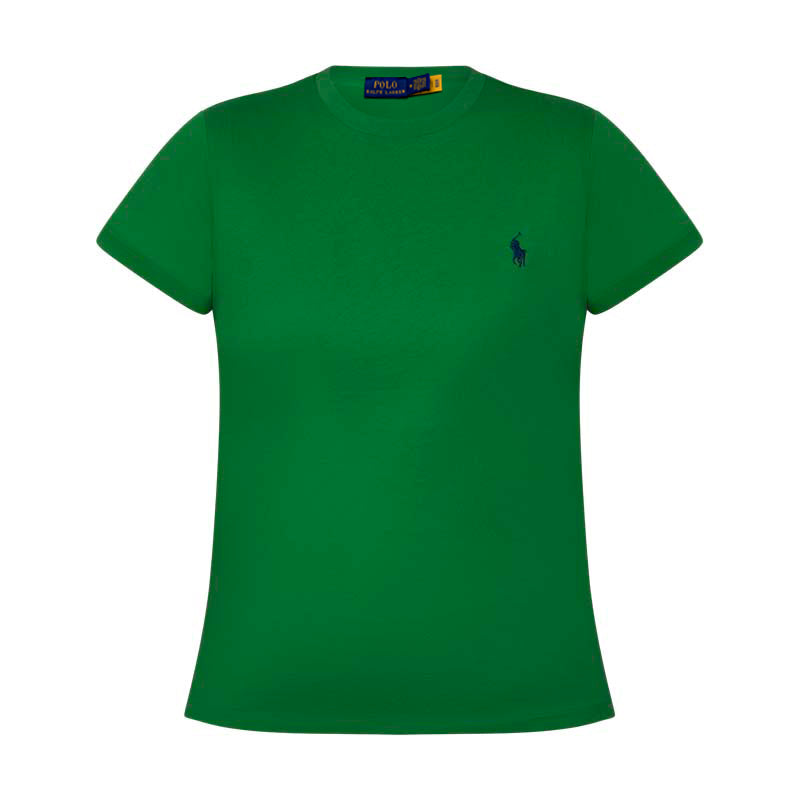 Ralph Lauren Polo Cotton Jersey Crewneck T-Shirt Green