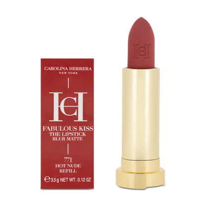 Carolina Herrera Fabulous Kiss The Lipstick Blur Matte 771 Hot Nude Refill