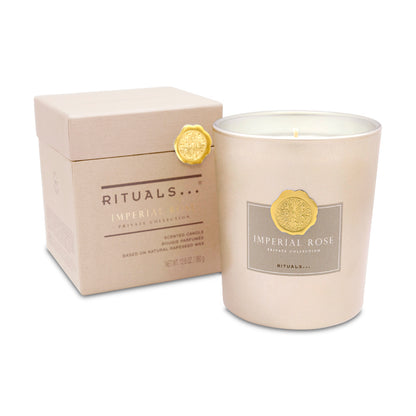 Rituals Imperial Rose Scented Candle Collection 360g (Blemished Box)