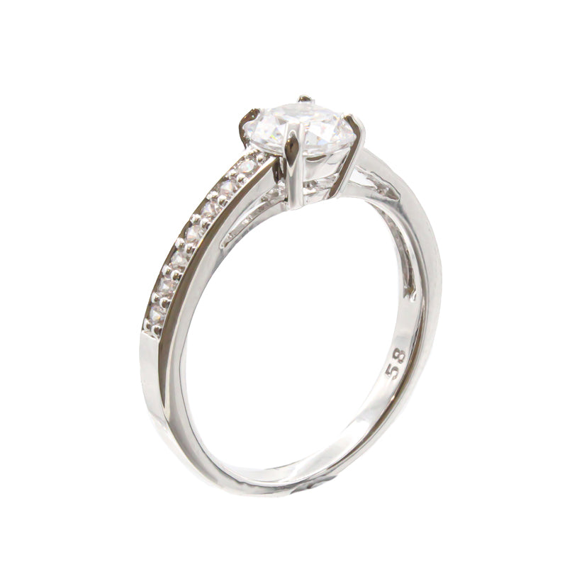 Swarovski Silver Ring Attract Size UK P/Q EU 58 |
