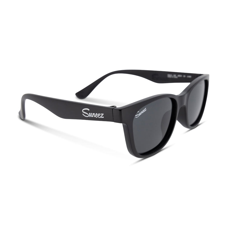 Suneez Polarised Flexible Kids Black Sunglasses