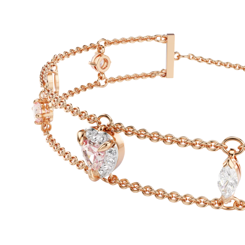 Swarovski One Collection Rose Gold Bracelet