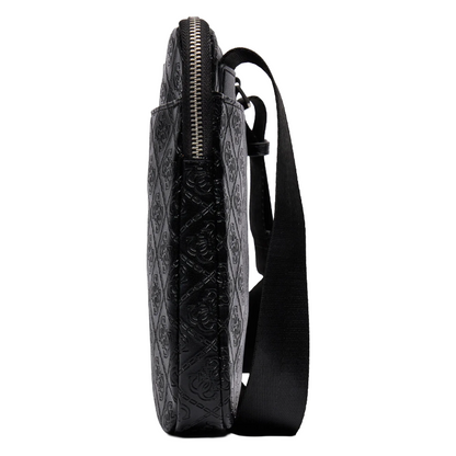 Guess Milano Crossbody Bag Flat Pouch Black 