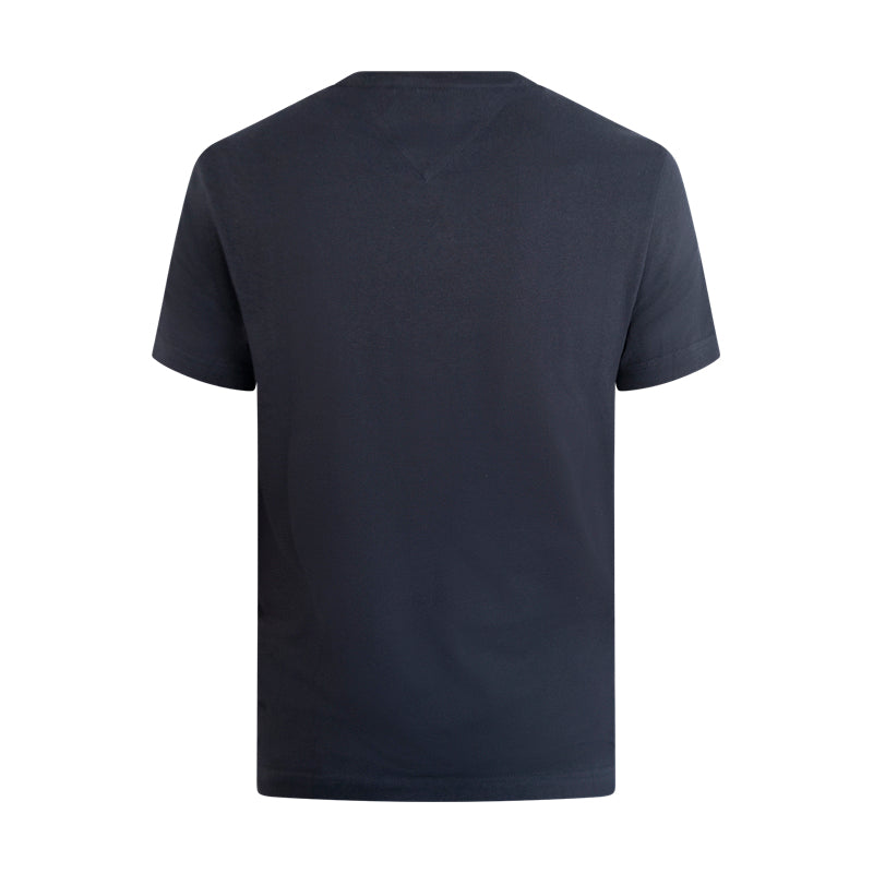 Tommy Hilfiger Core Tommy Logo T-Shirt Slim Fit Sky Captain Men's