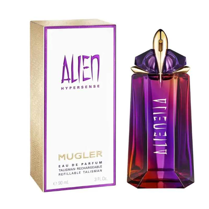 Thierry Mugler Alien Hypersense 90ml Eau De Parfum Refillable Talisman (Blemished Box)