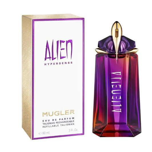 Thierry Mugler Alien Hypersense 90ml Eau De Parfum Refillable Talisman (Blemished Box)