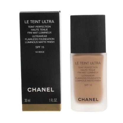 Chanel Le Teint Ultra Flawless Foundation 50 Beige SPF 15 30ml