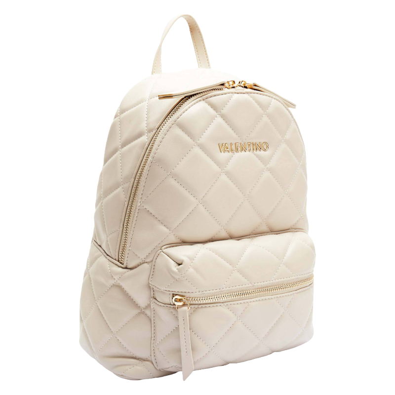 Mario Valentino Ocarina Backpack Beige Women's Ecru VBS3KK37R