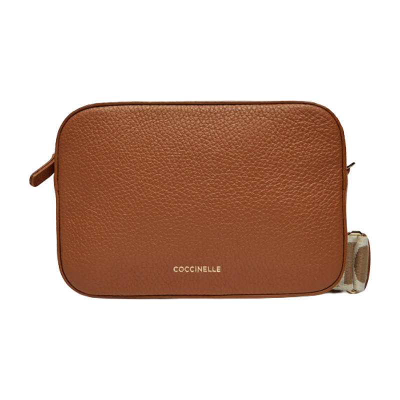 Coccinelle Womens Tebe Crossbody Bag Brown E5MN555I101