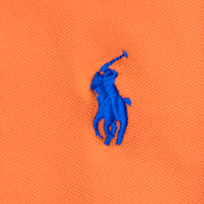 Ralph Lauren Women's Slim Fit Polo Shirt Orange