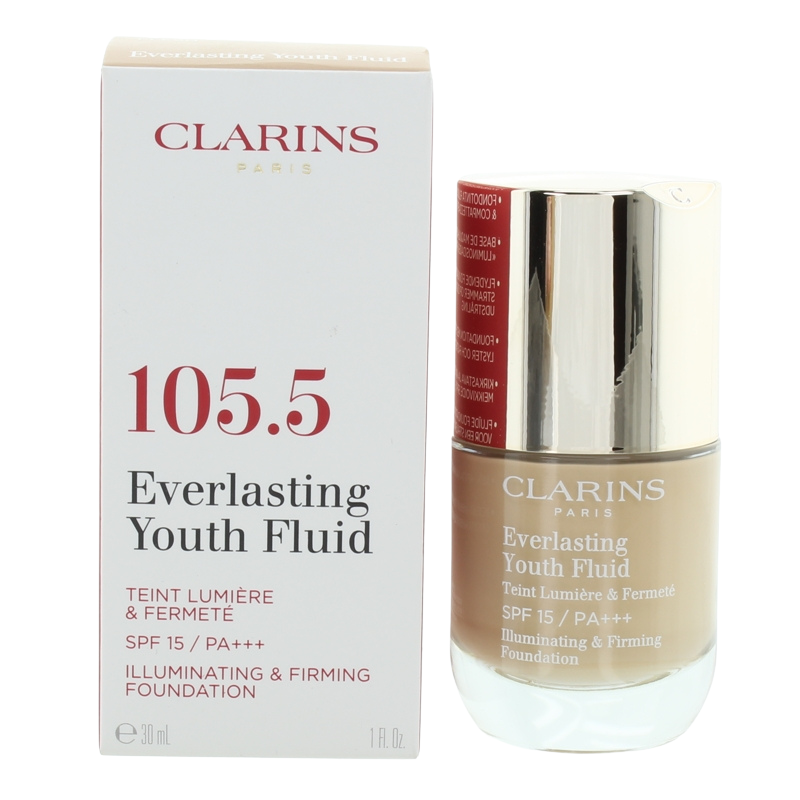 Clarins Everlasting Youth Fluid Foundation 105.5 Flesh