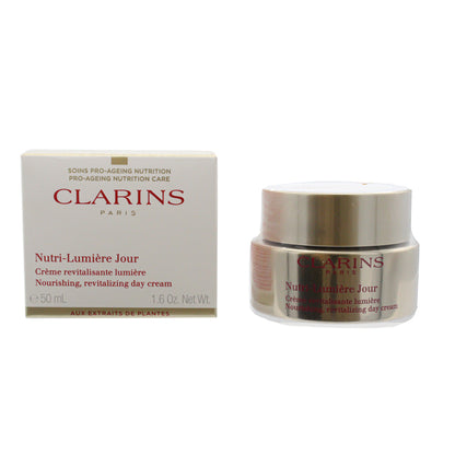 Clarins Nutri-Lumiere Nourishing Revitalizing Day Cream 50ml (Blemished Box)