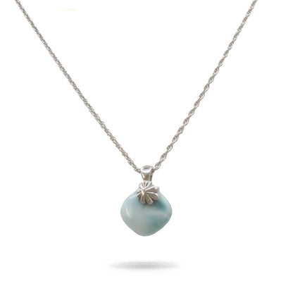 Marahlago Larimar Abril Sterling Silver Necklace 