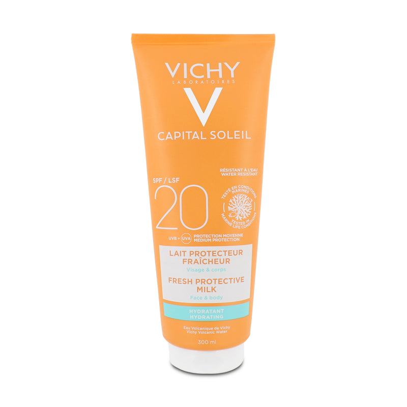 Vichy Capital Soleil SPF 20 Fresh Protective Milk Hydrating 300ml