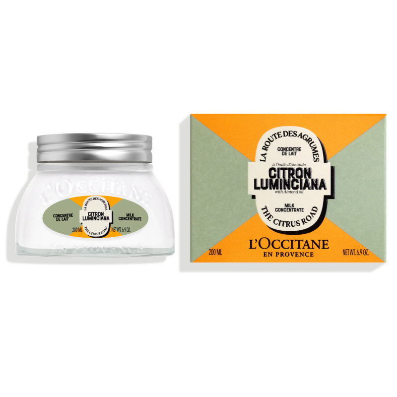 L'Occitane Citron Luminciana Milk Concentrate Body Moisturiser 200ml