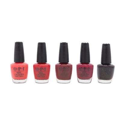 OPI Jet Set Of Colour Nail Polish Set (Blemished Box)